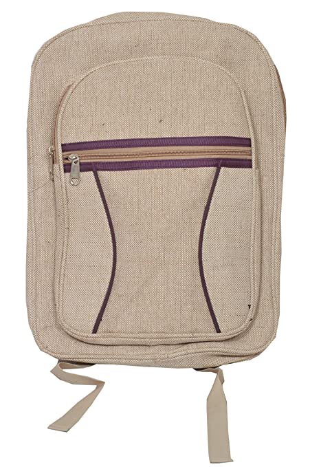 Buy ZEBCO BAGS Womens Backpack Jute Vegan Leather Bag  lightweight  Backpack for SchoolCollege  Mini Wallet with Free KeychainIndian  Abstract Online at Best Prices in India  JioMart